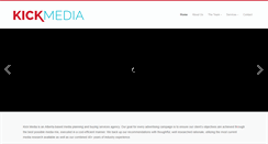 Desktop Screenshot of kickmedia.ca